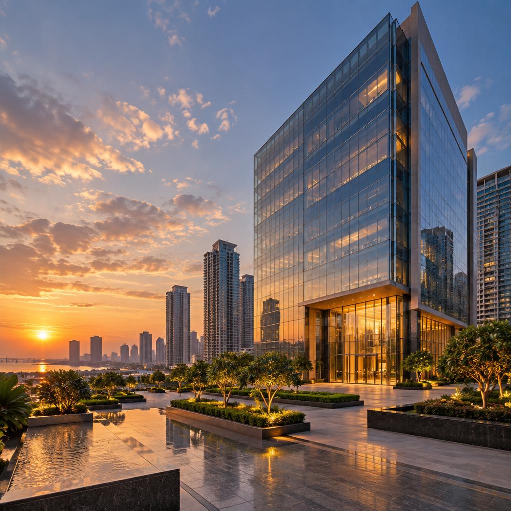 Contemporary NewDoor office building